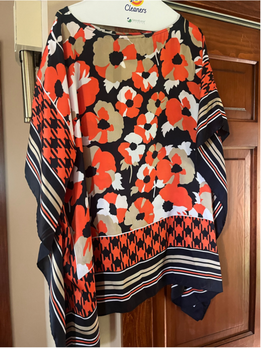 MK Michael Kora Silk Tunic-Size 3x